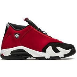 NIKE Air Jordan 14 Retro GS - Black/Gym Red/White/Off White