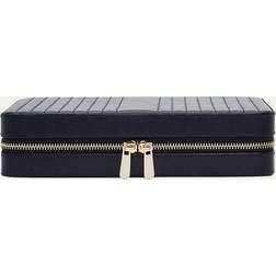 Wolf Maria Quilted Leather Zip Large Jewellery Case