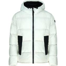 Champion Men's Branded Hooded Padded Jacket - White