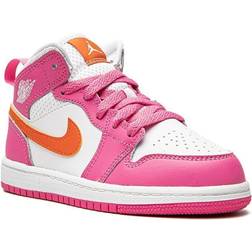 Jordan 1 Mid Pinksicle Safety Orange