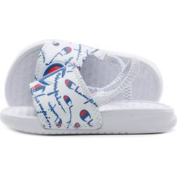 Champion Super Slide Warped Toddler White Toddler