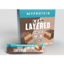 Myprotein Lean Layered Bar 6 x 40g Chocolate and Cookie Dough
