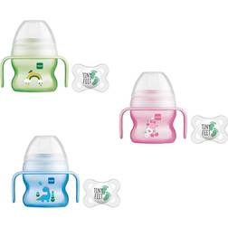 Mam Starter Cup Assortment 150ml with Handles and Soother