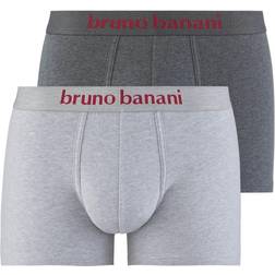 Bruno Banani Boxer Shorts 2-pack - Dark Grey/Light Grey