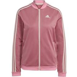 Adidas Essentials 3-Stripes Tracksuits Women's - Red/Pink Strata/Wonder Quartz/ Bliss Pink