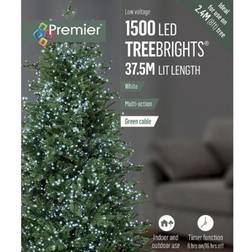 Premier 1500 Treebrights White Guirlande Lumineuse de Sapin de Noël 1500 Lampes