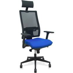 P&C Ergonomisk Blå Med Hovedgærde Horna B3DR65C Kontorstol