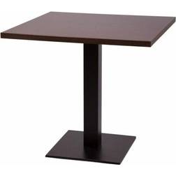 NetFurniture Small Coffee, Wenge Gorzan Square Bar Table