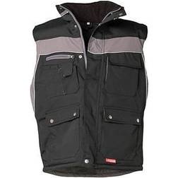 PLANAM unisex Winterweste PLALINE schwarz, zink Größe