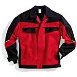 BP Arbeitsjacke 1607 559 rot/schwarz, Größe 60/62n