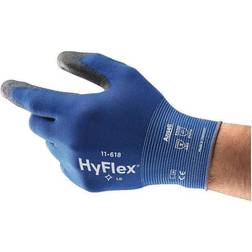 Ansell Gant HyFlex 11-618 Taille bleu/noir nylon avec polyuréthane EN 388