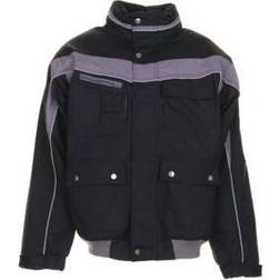 Planam Winterblouson Plaline schwarz/zink