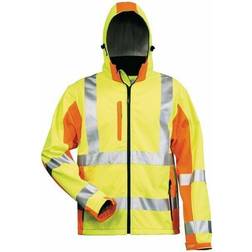 Elysee Warnschutz-Softshelljacke jim Gr.XXL gelb/orange-N4000380158