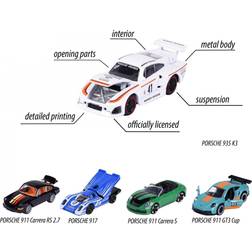 Majorette Pack 5 Voitures Porsche Motorsport Gift