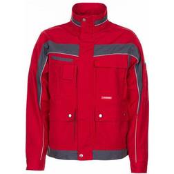 Planam Bundjacke Plaline rot/schiefer