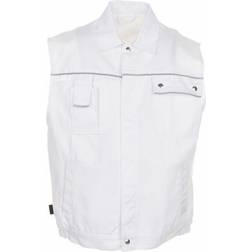 Planam Canvas 320 Arbejdsvest - Hvid