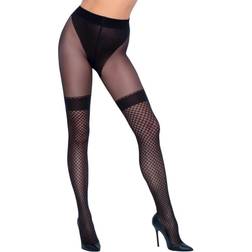 Cottelli Collection Strumpfhose ouvert in Overknee-Optik