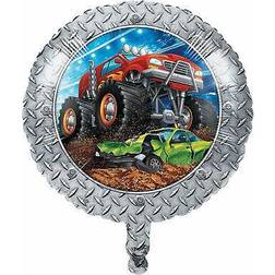 Fun Express Monster truck party balloon