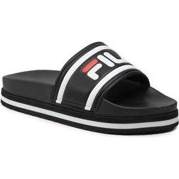Fila Pantoletter Morro Bazy Zeppa - Rød/Sort/Hvid