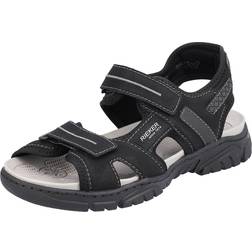 Rieker Sportliche Sandalen schwarz