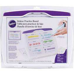 Wilton Set Practice Board 13 x 10.75-Inch White/Purple Rolling Pin