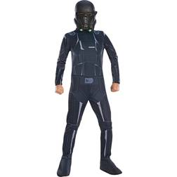 Star Wars: The Mandalorian Death Trooper Costume for Kids Black