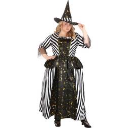 Jerry Leigh Women's Plus Size Rococo Witch Costume Dress