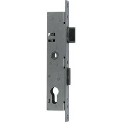 Alberts 654092 Serratura A Incastro Per Cancelli 25 mm Altezza Totale 243 mm