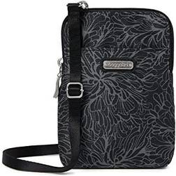 Baggallini Womens Take Two RFID Bryant Crossbody - Midnight Blossom