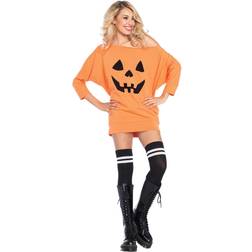 Leg Avenue Adult Jersey Pumpkin Dress Halloween Apparel