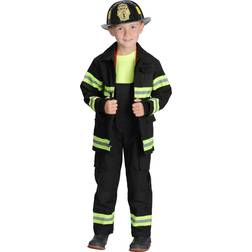 Aeromax Fireman Kids Costume Black