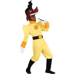 FUN.COM Deluxe Disney Goofy Movie Powerline Costume for Adults Goofy Costume