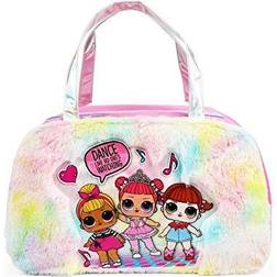 LOL Duffel Bag for Dance - Rainbow Faux Fur