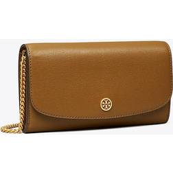 Tory Burch Robinson Chain Wallet - Bistro Brown