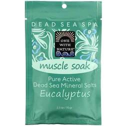 One With Nature Bath Salt Green Eucalyptus 2.5 Ounce