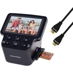 Magnasonic 24mp 5'' display film scanner film & slides into jpegs w/ hdmi cable