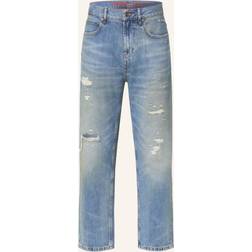 HUGO BOSS Vintage Wash Cropped Loose Fit Jeans W34
