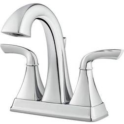 Pfister LG48-BS0C Bronson 2-Handle Centerset Bathroom Faucet 4 in Polished Chrome Grey