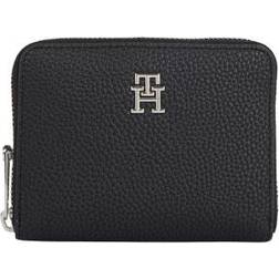 Tommy Hilfiger Emblem Zwarte Ritsportemonnee AW0AW14892BDS