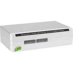 InLine KVM Desktop Switch, KVM Switch, Weiss