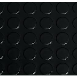 G-Floor Coin 10 ft. x 24 ft. Midnight Black Commercial Grade Vinyl Garage Flooring Cover and Protector