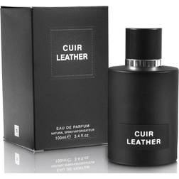 Fragrance World Cuir Leather Fragrance World for Men Eau De Parfum 3.4 fl oz