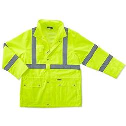 Ergodyne GloWear Unisex Type R Class Hi-Vis Breathable Rain Jacket