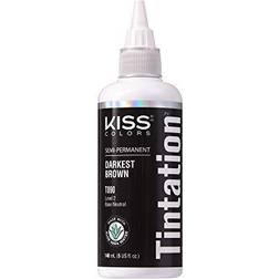 Kiss Tintation Semi-Permanent T890 Darkest Brown 148ml