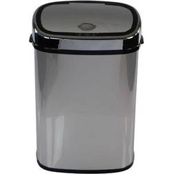 Hanover 13.2 Gal. Stainless Steel Metal Household Trash Can Sensor