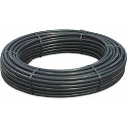 Mega Druckrohr PE80 32 mm x 3,0 mm Glatt SDR11 12,5bar Schwarz/Blau Typ D=0,80m 25m