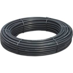 Mega Druckrohr PE80 25 mm x 2,3 mm Glatt SDR11 12,5bar Schwarz/Blau 25m Typ D=0,60m