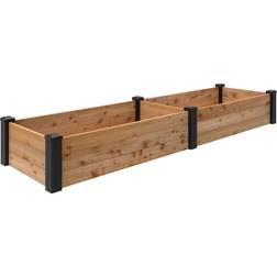 Essentials Haven 2 Natural Cedar Raised Garden Bed