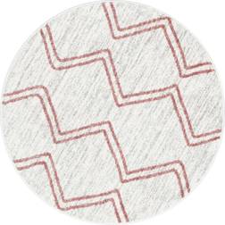 Well Woven Area Pink, White