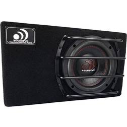 Massive Audio BG8 8' 400W RMS 2-Ohm Loaded Ported Subwoofer Enclosure